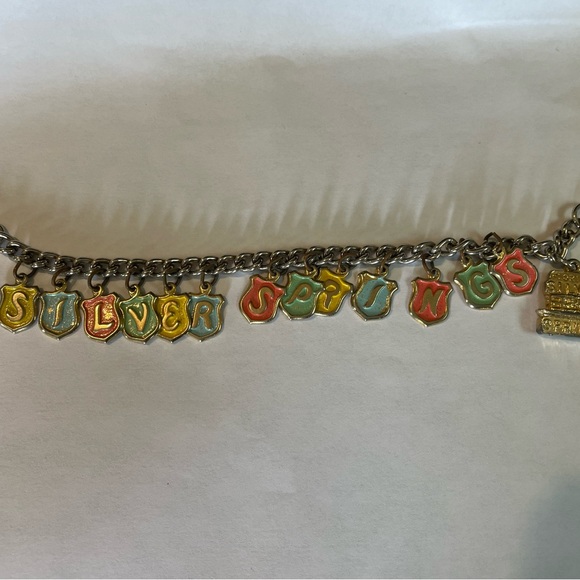 ✨Retro one of a kind silver springs Florida charm bracelet - Picture 2 of 5